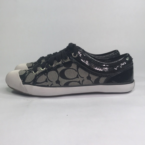 Coach zorra women’s lace up sneakers - Picture 6 of 8